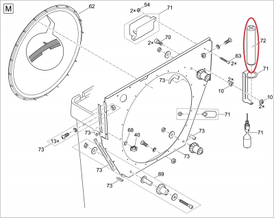 Baugruppe Rohr Schwimmersch. Gravitation Compact