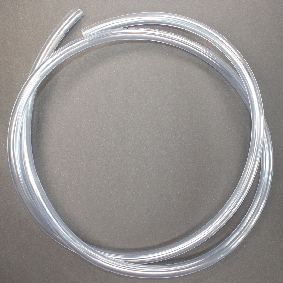 PVC Luftschlauch transp. DI 9 mm x 0,10m
