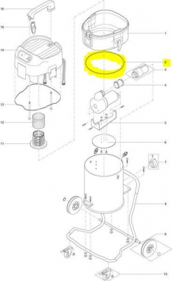 Dichtung Adapterring-Behlter